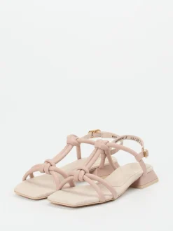 – Knotensandalen aus Kalbleder*Paul Green Sale