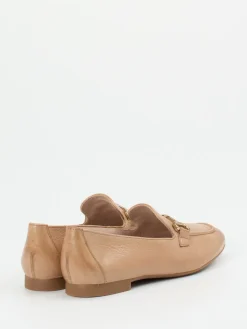 Damen Paul Green – Loafer aus Kalbleder hell