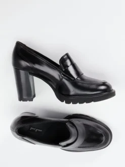 – Loafer mit Blockabsatz aus Kalbleder*Paul Green Discount