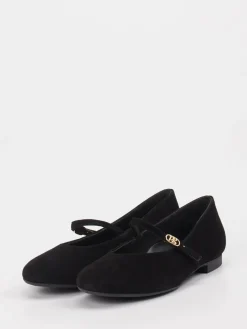– Mary Jane Ballerinas aus Veloursleder*Paul Green Outlet