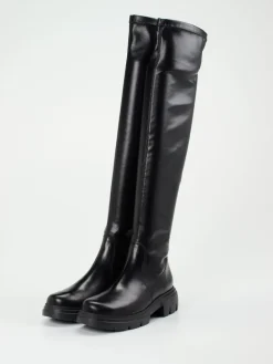 Damen Paul Green – Overknee-Stiefel aus Lammleder