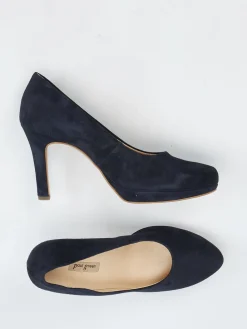 – Plateau-Pumps aus Veloursleder dunkel*Paul Green New