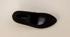 Damen Paul Green – Plateau-Pumps aus Veloursleder