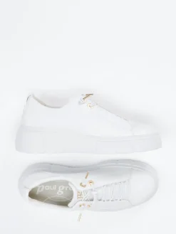 Damen Paul Green – Plateau-Sneaker aus Kalbleder