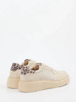 Damen Paul Green – Plateau-Sneaker aus Kalbleder in