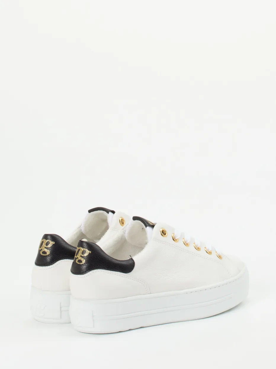 Damen Paul Green – Plateau-Sneaker aus Kalbleder