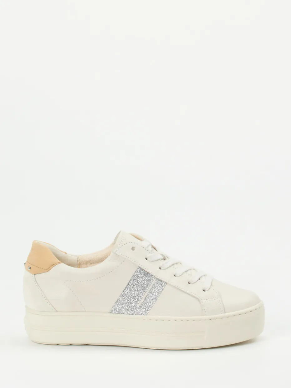– Plateau-Sneaker aus Kalbleder in Offwhite*Paul Green