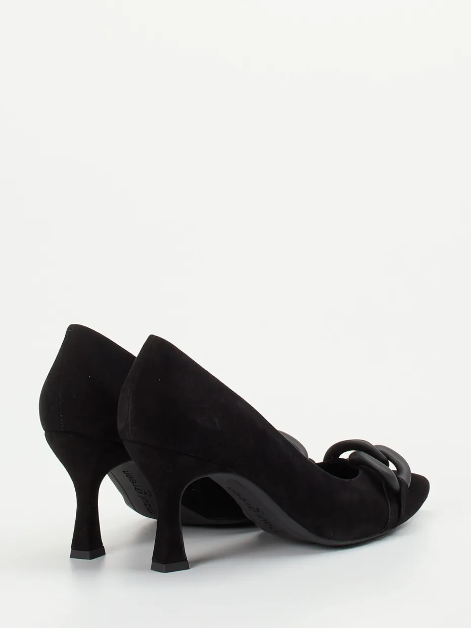 Damen Paul Green – Pumps aus Veloursleder in