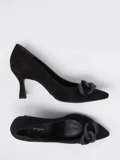 Damen Paul Green – Pumps aus Veloursleder in