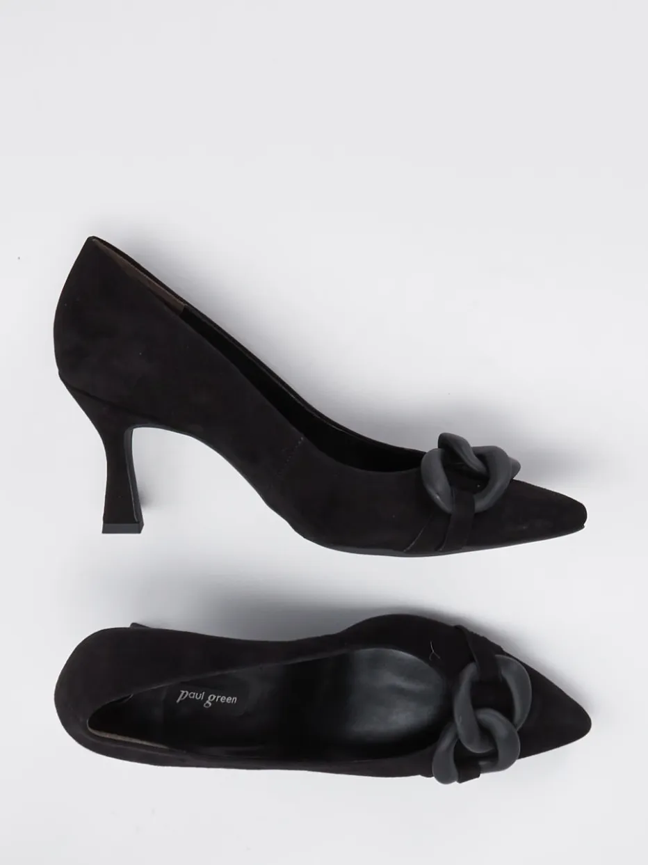 Damen Paul Green – Pumps aus Veloursleder in