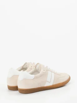 – Retro-Sneaker aus Veloursleder cremeweiß*Paul Green Best