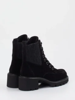 Damen Paul Green – Schnürboots aus Veloursleder