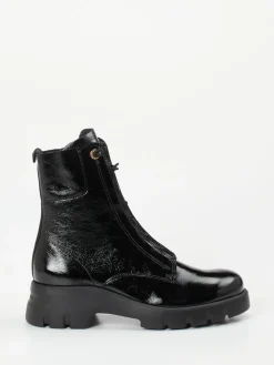 Damen Paul Green – Schnürboots aus Lackleder