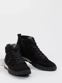 – Schnürboots aus Veloursleder*Paul Green Discount