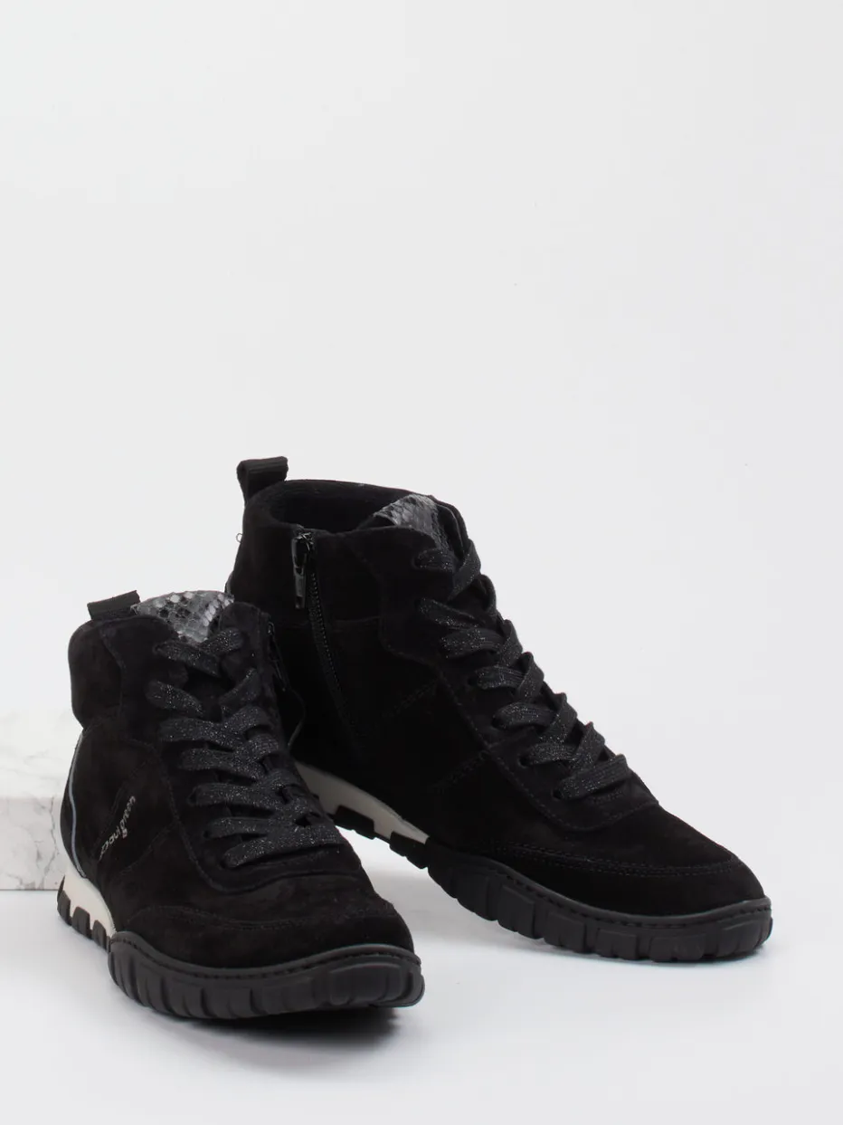 – Schnürboots aus Veloursleder*Paul Green Discount