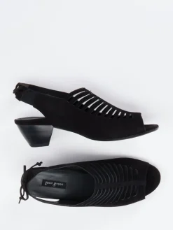 – Slingback-Sandaletten aus Veloursleder*Paul Green Outlet