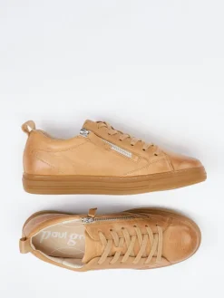 – Sneaker aus Kalbleder cognac*Paul Green New