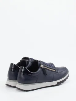 Damen Paul Green – Sneaker aus Kalbleder Dunkel