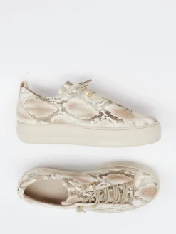 – Sneaker aus Leder mit Schlangenprägung*Paul Green Best