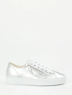 – Sneaker aus Metallicleder*Paul Green