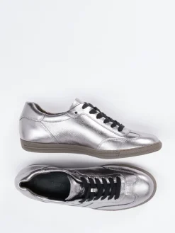 Damen Paul Green – Sneaker aus Metallicleder farben