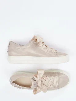 – Sneaker aus Metallicleder Champagner*Paul Green Best