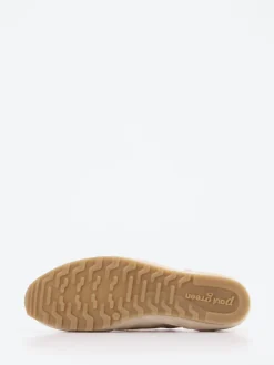 Damen Paul Green – Sneaker aus Veloursleder creme