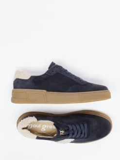 Damen Paul Green – Sneaker aus Veloursleder mit Teddyfutter