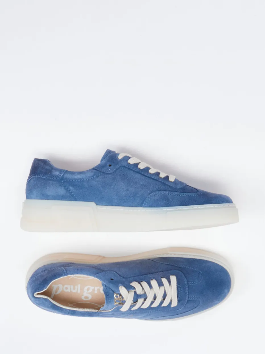 Damen Paul Green – Sneaker aus Veloursleder jeans