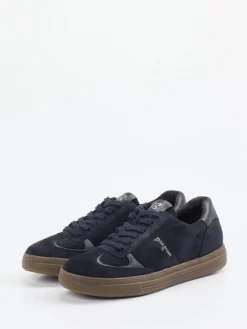 Damen Paul Green – Sneaker aus Veloursleder Dunkel