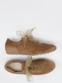 Damen Paul Green – Sneaker aus Veloursleder in