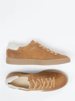 – Sneaker aus Veloursleder Cognac*Paul Green Clearance
