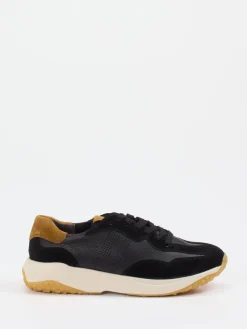 Damen Paul Green – Sneaker aus Velour- und Glattleder