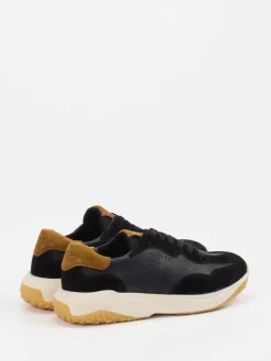 Damen Paul Green – Sneaker aus Velour- und Glattleder