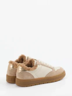 – Sneaker aus Velourleder in Creme-Beige*Paul Green Sale