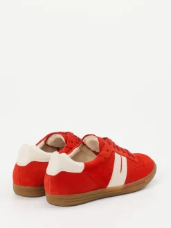 – Sneaker aus Veloursleder Tomaten*Paul Green Hot