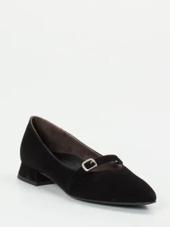 – Spangenpumps aus Veloursleder*Paul Green