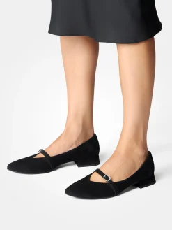 – Spangenpumps aus Veloursleder*Paul Green