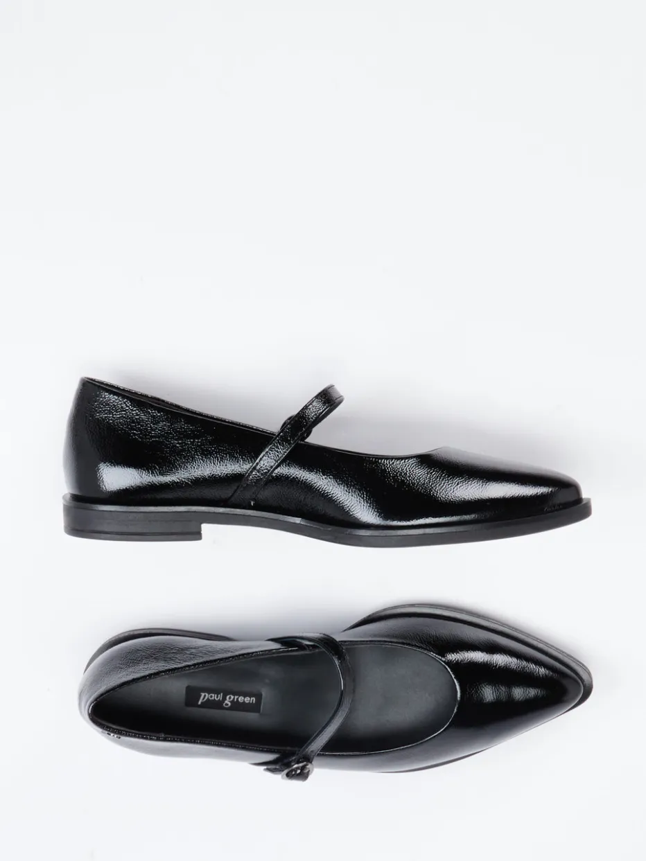 Damen Paul Green – Spangenpumps aus Lackleder