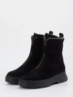 Damen Paul Green – Stiefelette aus Veloursleder