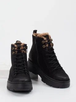 Damen Paul Green – Stiefelette aus Nubukleder