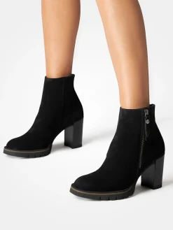 Damen Paul Green – Stiefeletten aus Veloursleder