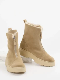 Damen Paul Green – Stiefeletten aus Veloursleder