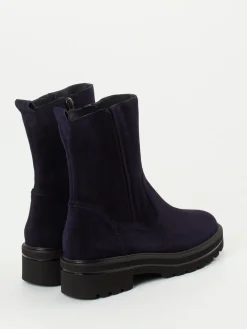 – Stiefeletten aus Veloursleder Dunkel*Paul Green