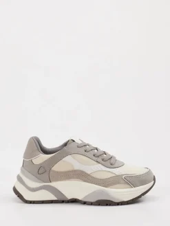 – Chunky Sneaker aus Velour/Textil*Philippe Model