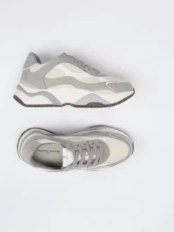 – Chunky Sneaker aus Velour/Textil*Philippe Model