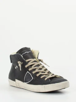 – High-Top-Sneaker aus Veloursleder*Philippe Model Hot