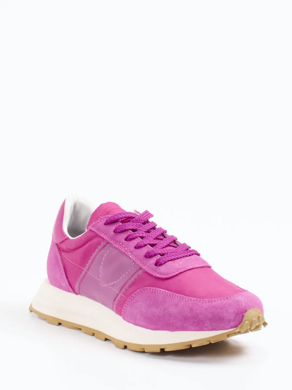 Damen Philippe Model – Retro-Sneaker aus Veloursleder
