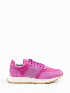 Damen Philippe Model – Retro-Sneaker aus Veloursleder