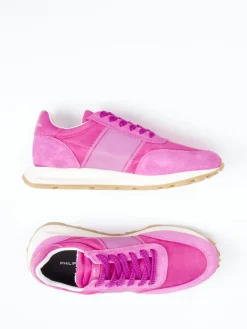Damen Philippe Model – Retro-Sneaker aus Veloursleder